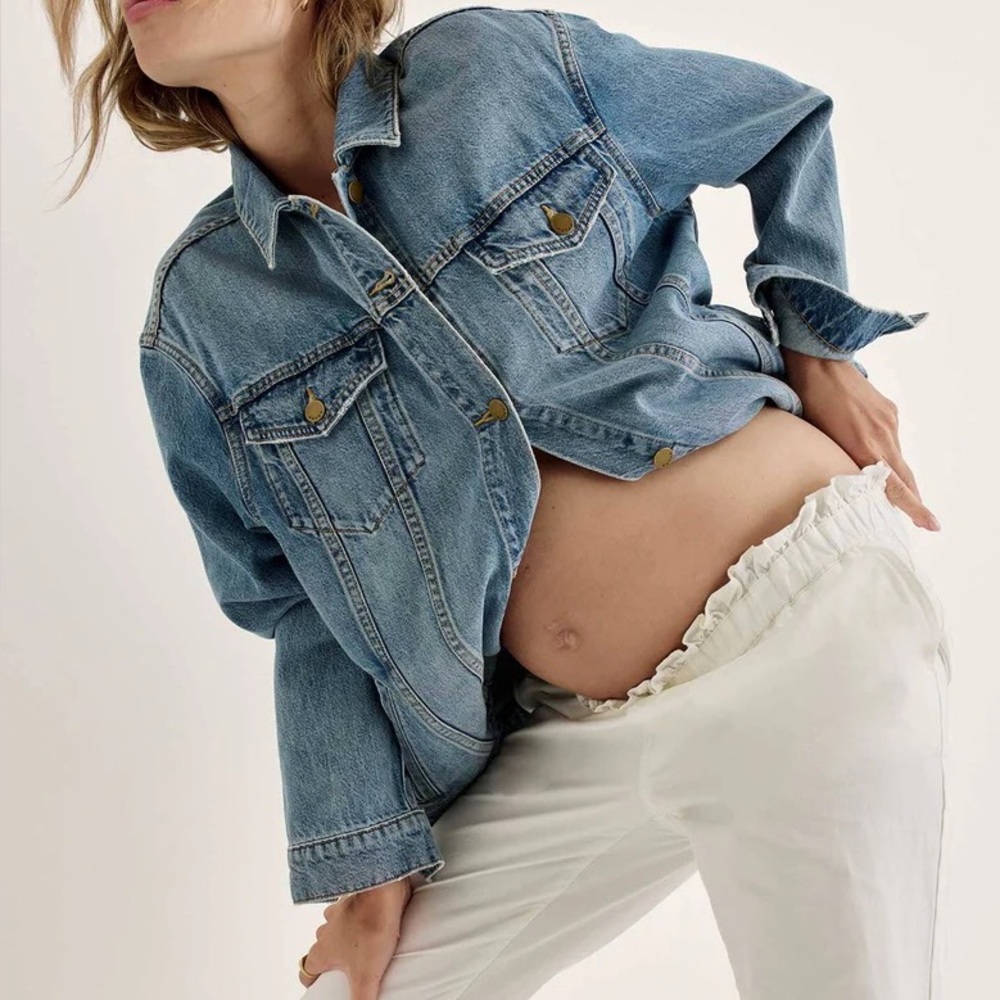 Hatch “The Classic Maternity Jean Jacket”
